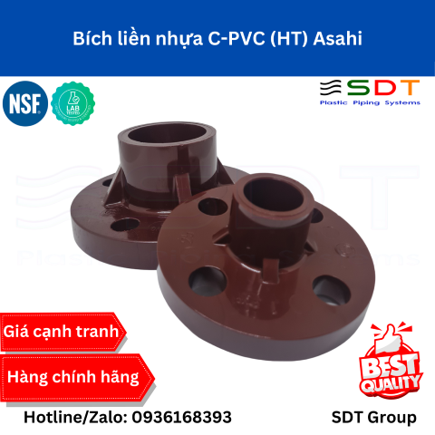 Bích Liền Nhựa HT-PVC ASAHI Chuẩn JIS 10K | Báo Giá & Thông Số