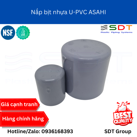 Nắp Bịt Nhựa VP-UPVC ASAHI Chính Hãng | Báo Giá & Thông Số