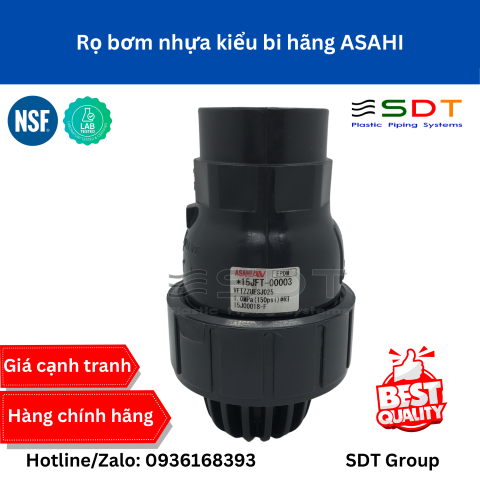 Rọ Bơm Nhựa Kiểu Bi ASAHI (Ball Foot Valve) | Thông Số & Bảng Giá Mới Nhất