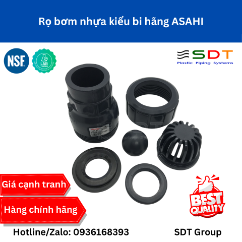 RO-BOM-NHUA-KIEU-BI-HANG-ASAHI-3 (Small) Rọ Bơm Nhựa Kiểu Bi ASAHI (Ball Foot Valve) | Thông Số & Bảng Giá Mới Nhất